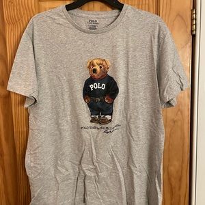 Polo Ralph Lauren Bear T-shirt Grey Large
